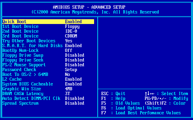 AMIBIOS BIOS American Megatrends