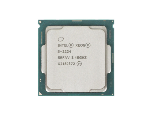 Intel Xeon E-2224 4 Core 3.40GHz (SRFAV)